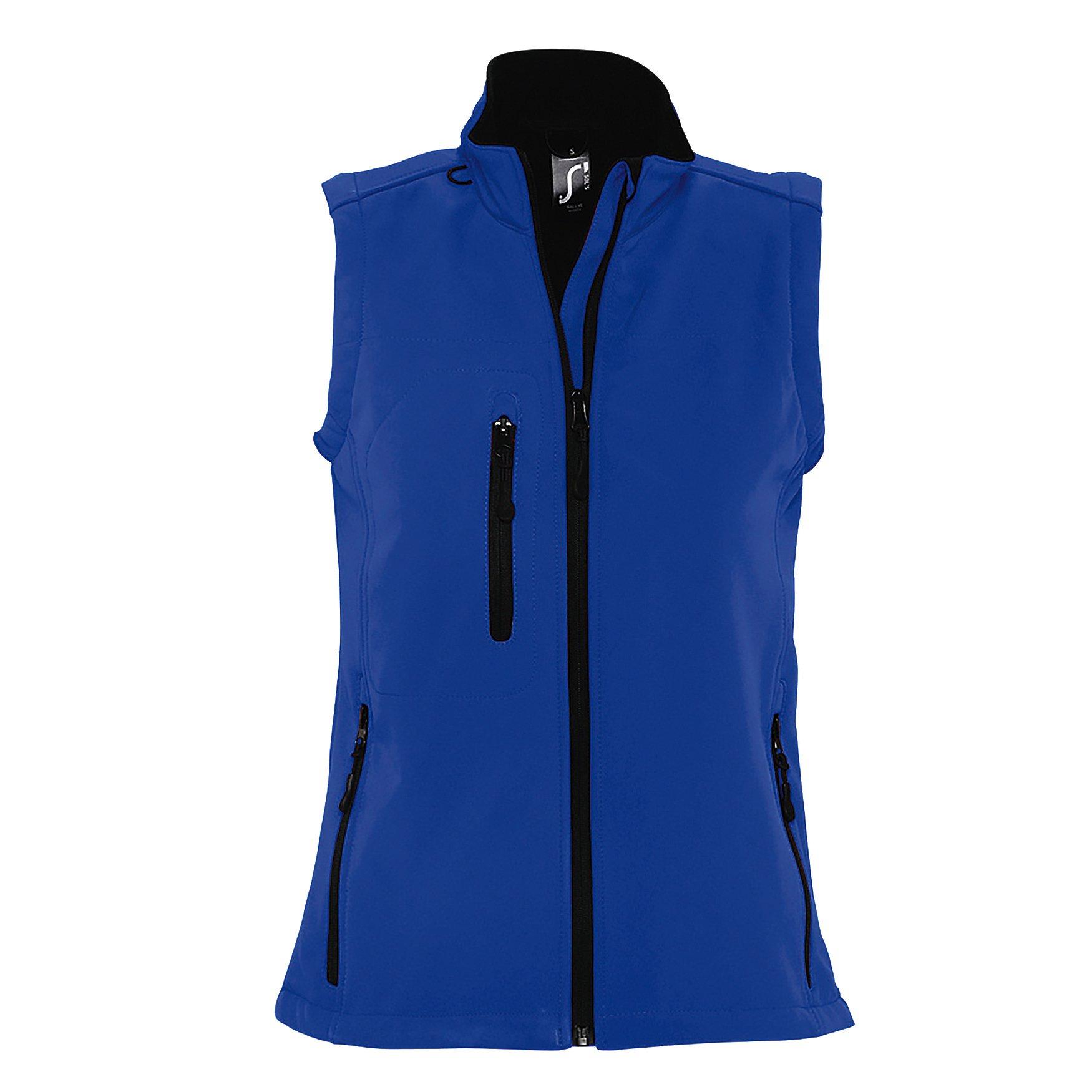 Image of Rallye Softshellbodywarmer Softshellweste Damen Königsblau L