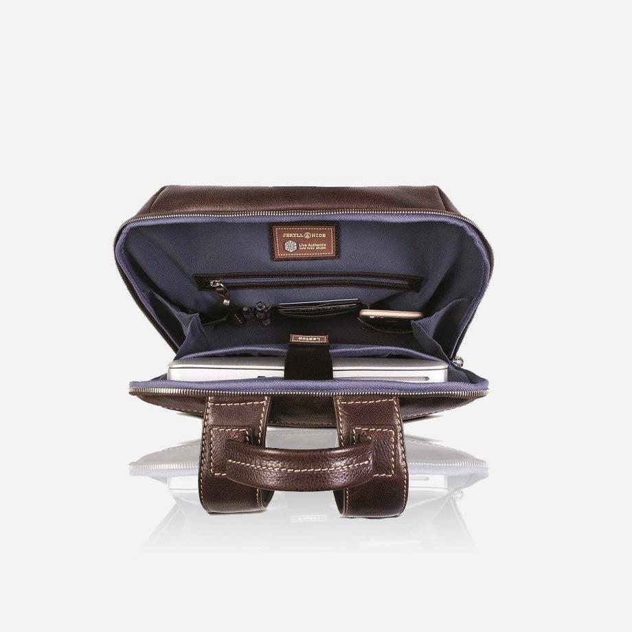 JEKYLL & HYDE Berlin 13 Zoll Leder Laptop Rucksack  