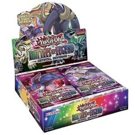 Yu-Gi-Oh!  Battles of Legend: Crystal Revenge - Booster Display (Deutsch) 