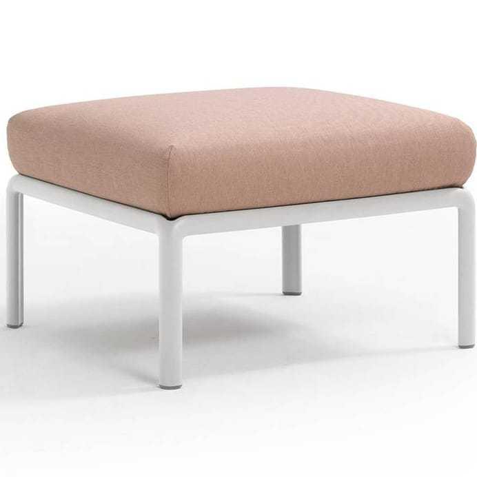 Image of Garten Hocker Komodo weiss rosa 72 Garten Hocker Komodo weiss rosa 72