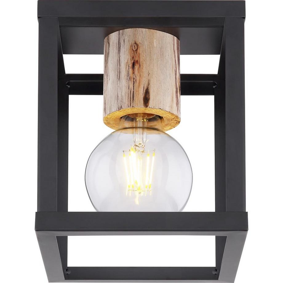 mutoni Deckenleuchte Hagar Metall  matt 1xE27 17x17x23  