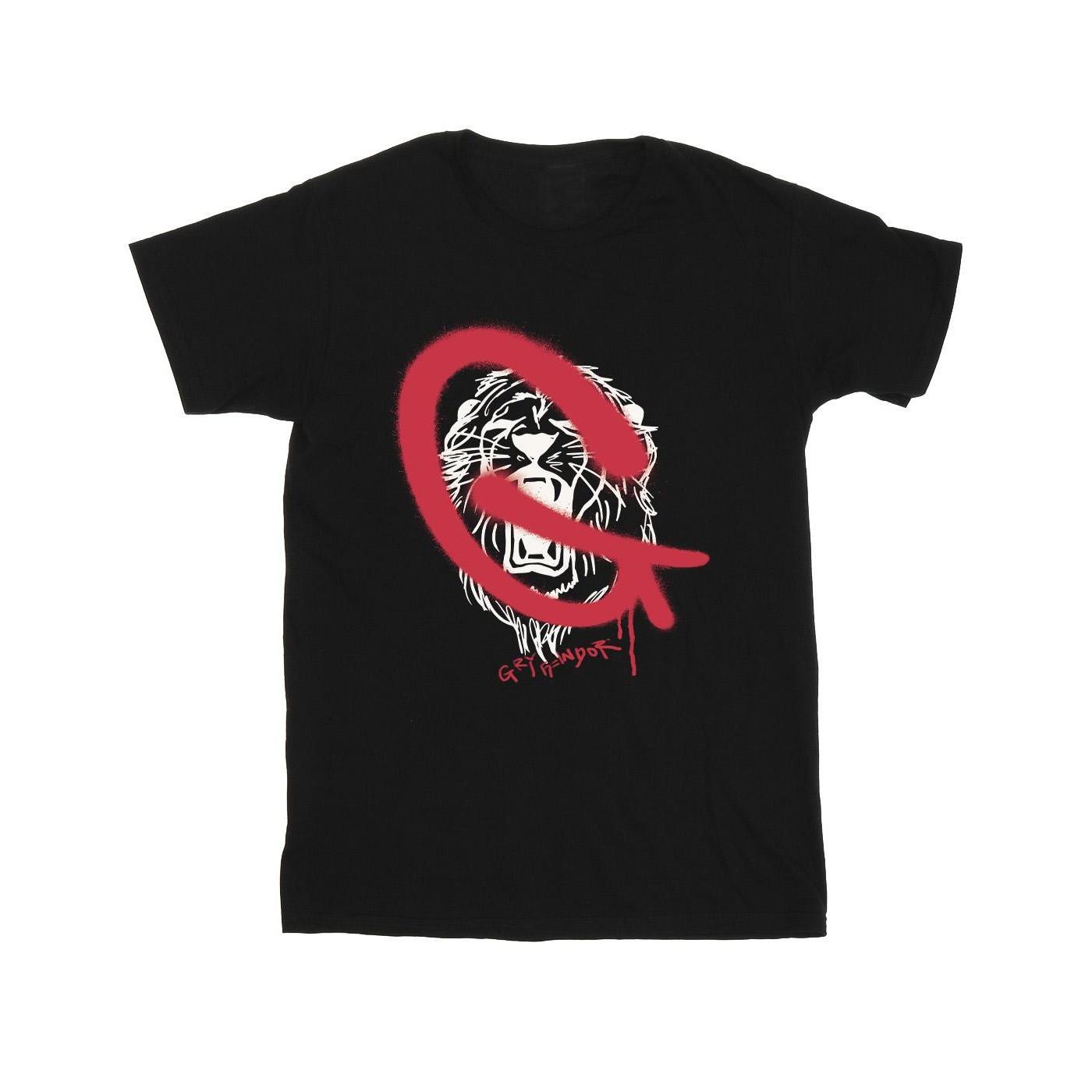 Image of Gryffindor Pop Spray Tshirt Herren Schwarz M