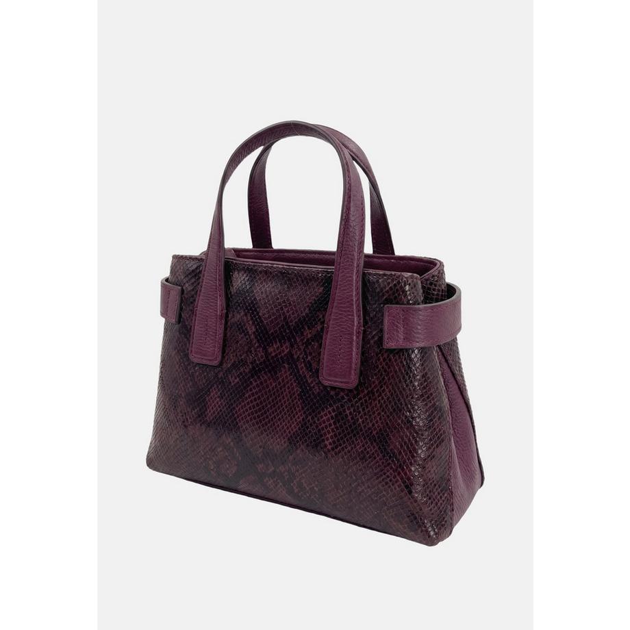 pierre cardin Schlangenmuster Handtasche  