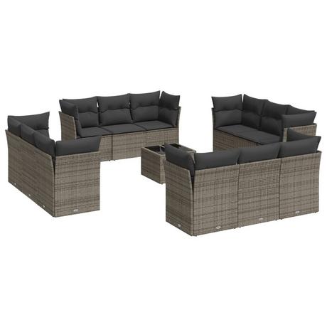 VidaXL Garten sofagarnitur poly-rattan  