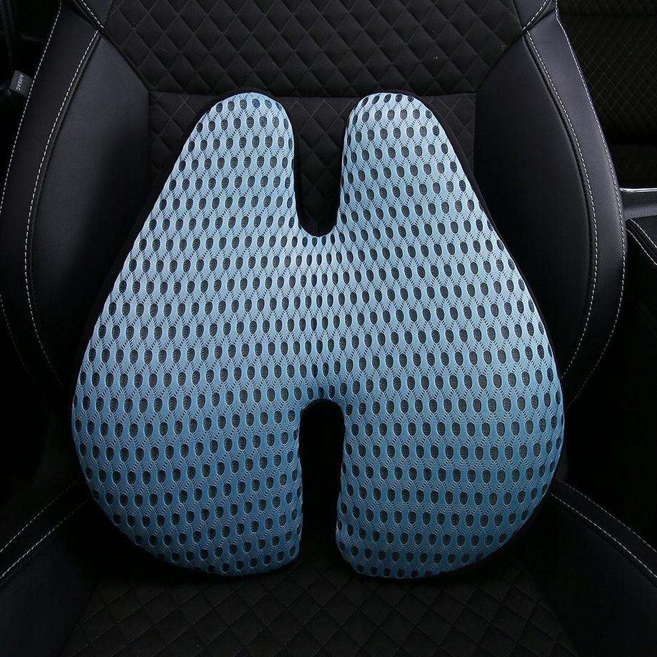 B2X  Oreiller lombaire ergonomique pour voiture - mousse à mémoire de forme 