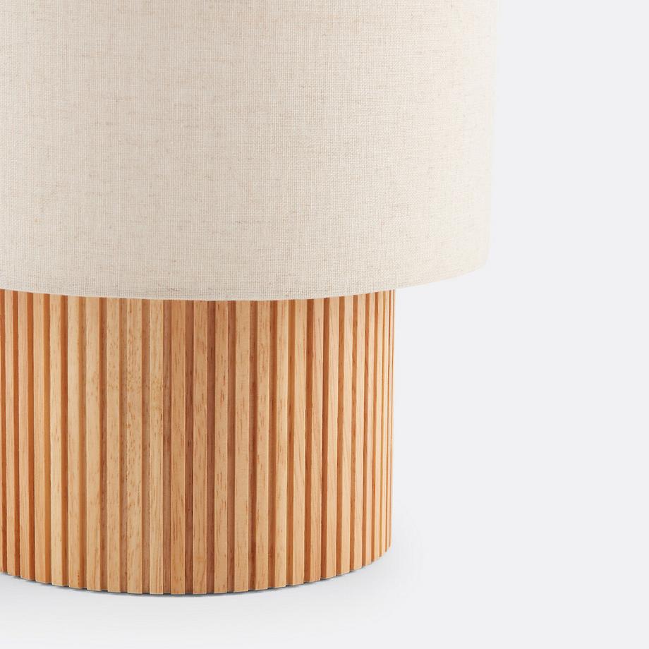 La Redoute Intérieurs Lampadaire frêne et lin  
