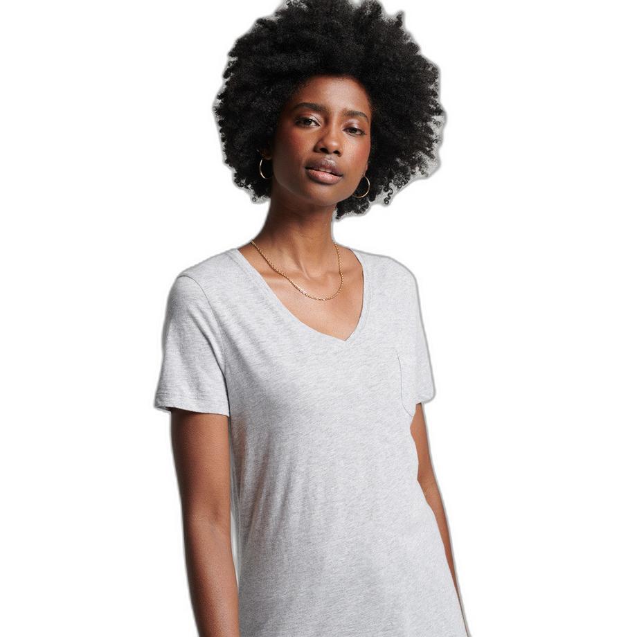 Superdry Studios Col V T-Shirt Manches Courtes  