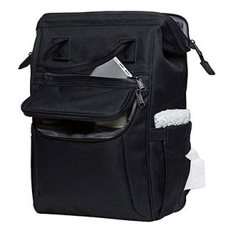 Only-bags.store Wickeltaschen-Rucksack - Großer Windelrucksack mit Schnullerhalter und Kinderwagengurten  