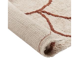 Beliani Tapis en Coton Traditionnel AVDAN  