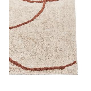 Beliani Tapis en Coton Traditionnel AVDAN  