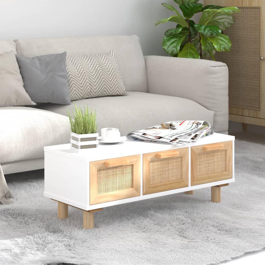 VidaXL Table basse bois de pin  