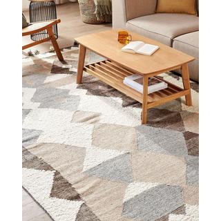 Beliani Tapis en Laine Boho ARALEZ  