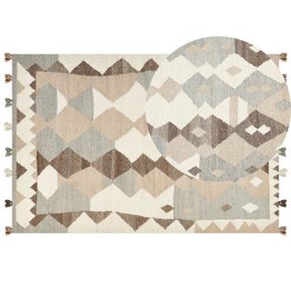 Beliani Tapis en Laine Boho ARALEZ  