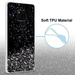 Cadorabo  Hülle für Huawei MATE 20 PRO TPU Silikon mit funkelnden Glitter 