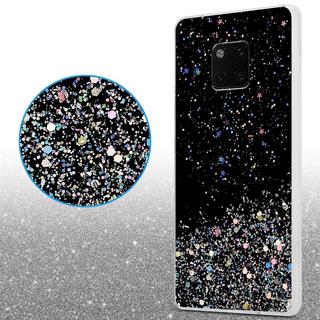 Cadorabo  Hülle für Huawei MATE 20 PRO TPU Silikon mit funkelnden Glitter 