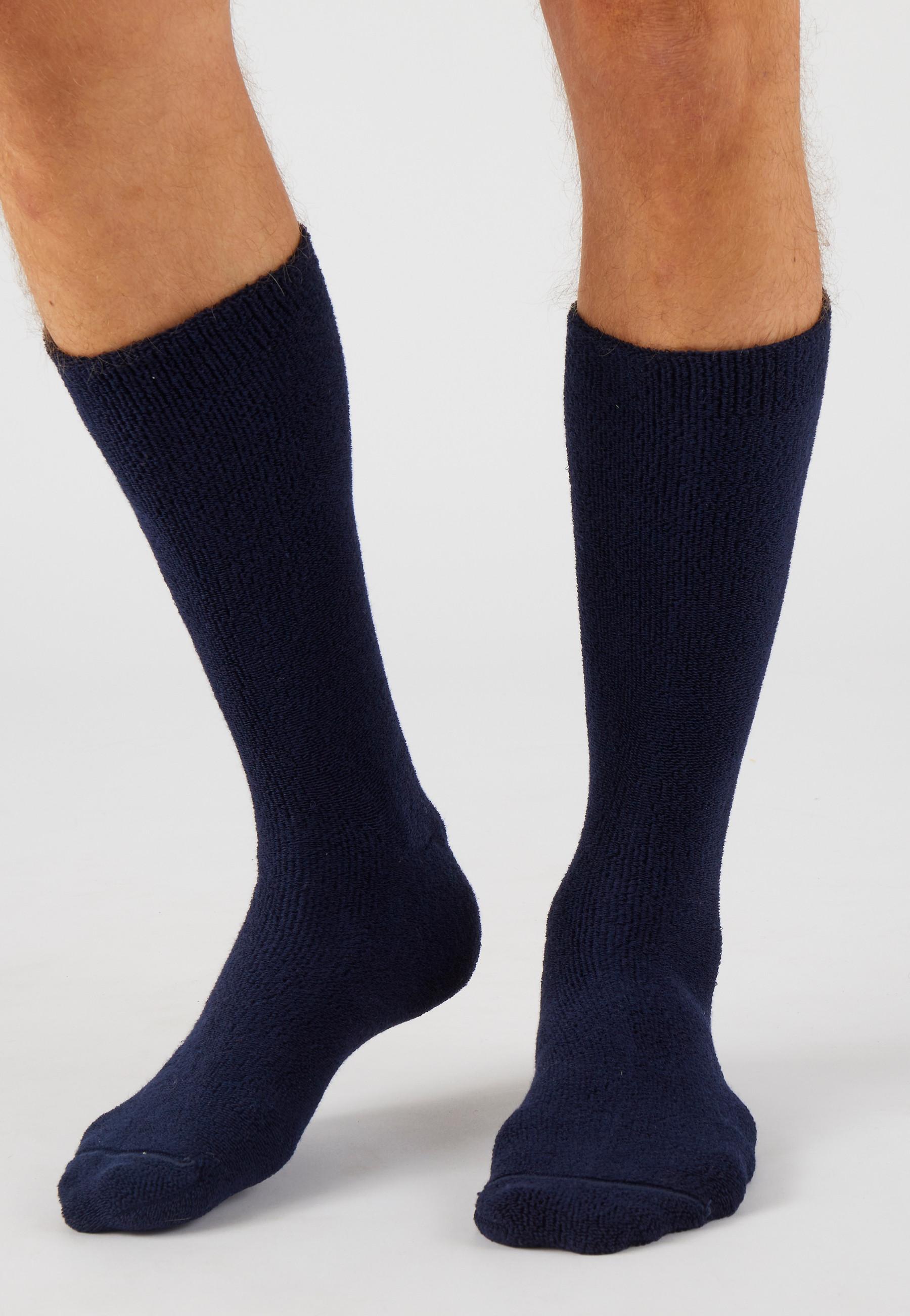Image of Socken Aus Jerseystrick. Damen Blau 41-43