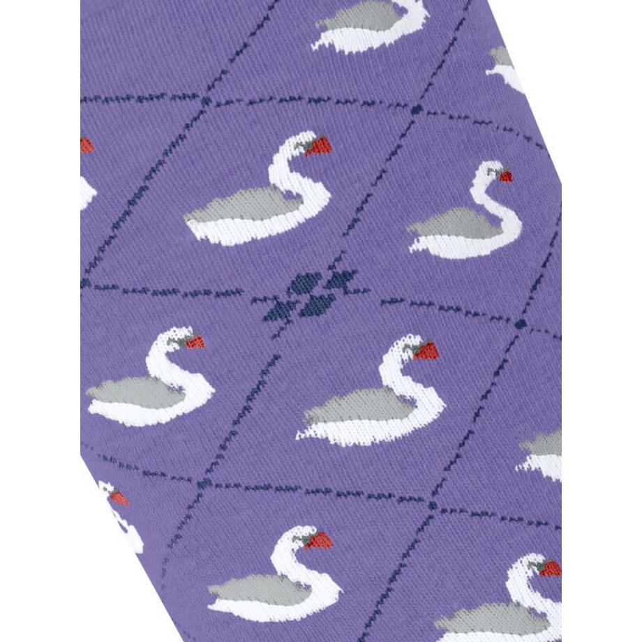 Burlington Chaussettes Motif Cygne  