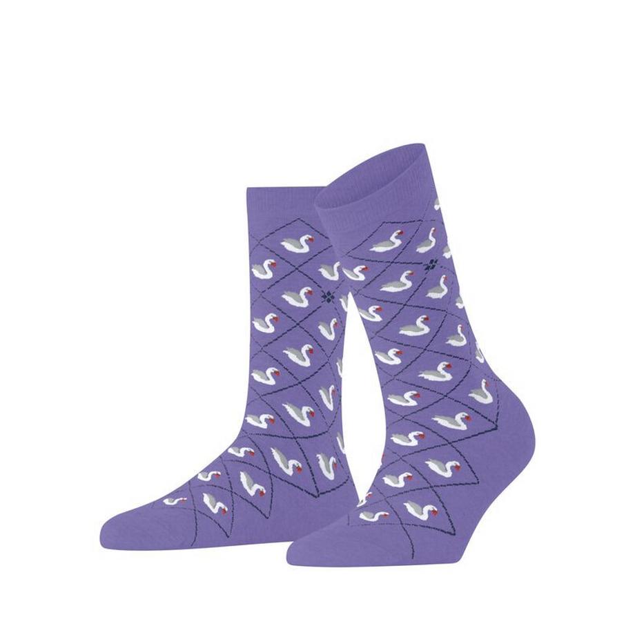 Burlington Chaussettes Motif Cygne  