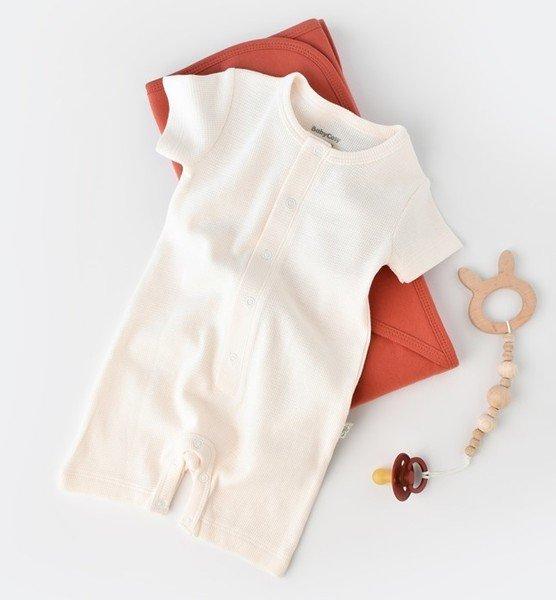 Image of Strampler Kurze, Kurzarm Unisex Écru 68