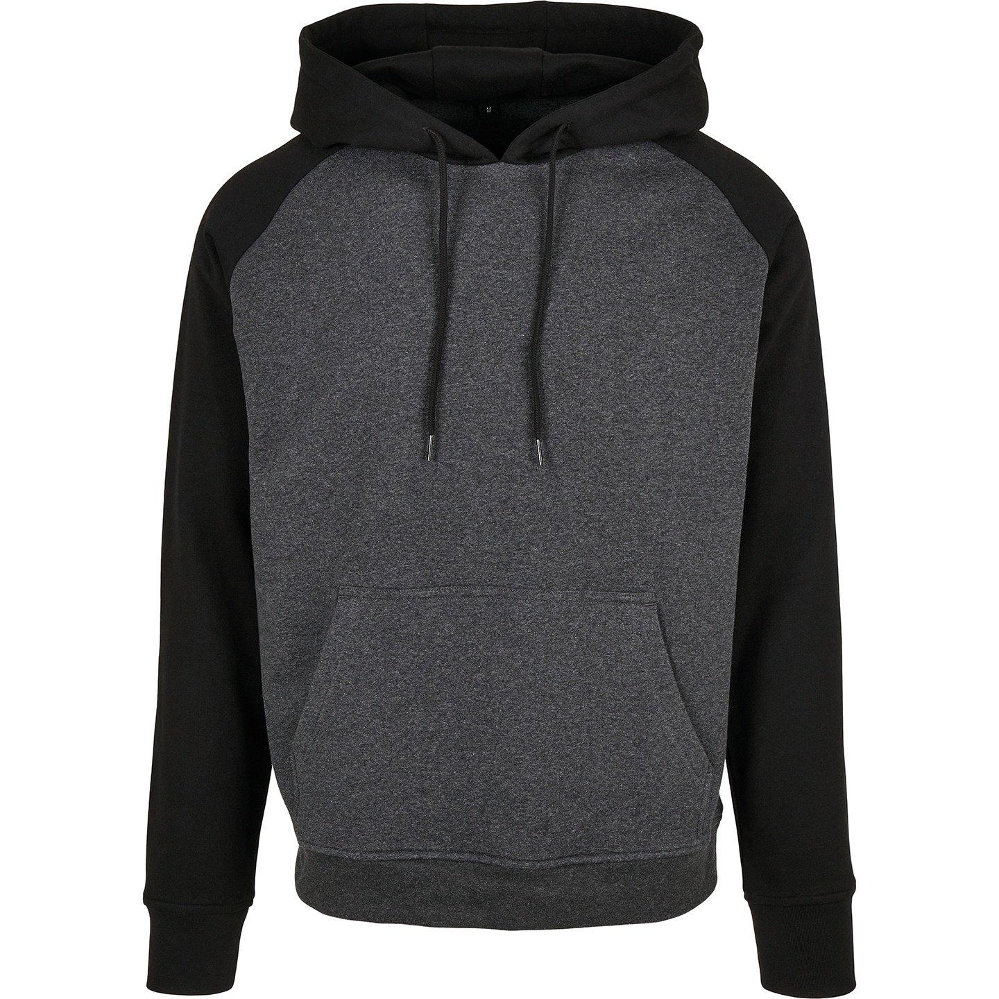 Image of Basic Kapuzenpullover Herren Charcoal Black XL