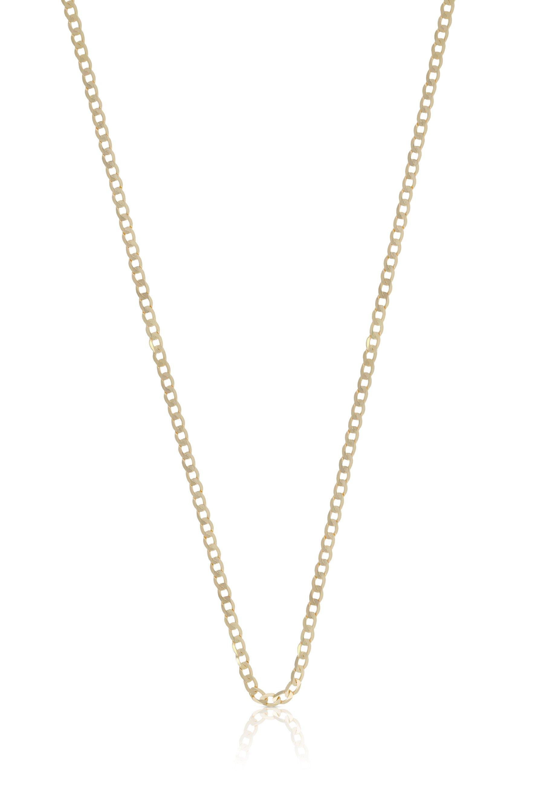 MUAU Schmuck  Collier Panzer Gelbgold 750, 1.9mm, 38cm 