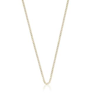 MUAU Schmuck  Collier Panzer Gelbgold 750, 1.9mm, 38cm 