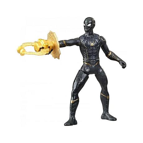 Hasbro  Spiderman Web Spin Spiderman Schwarz (15cm) 