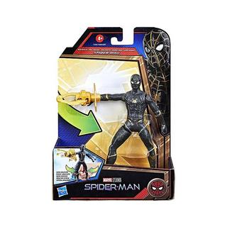 Hasbro  Spiderman Web Spin Spiderman Schwarz (15cm) 