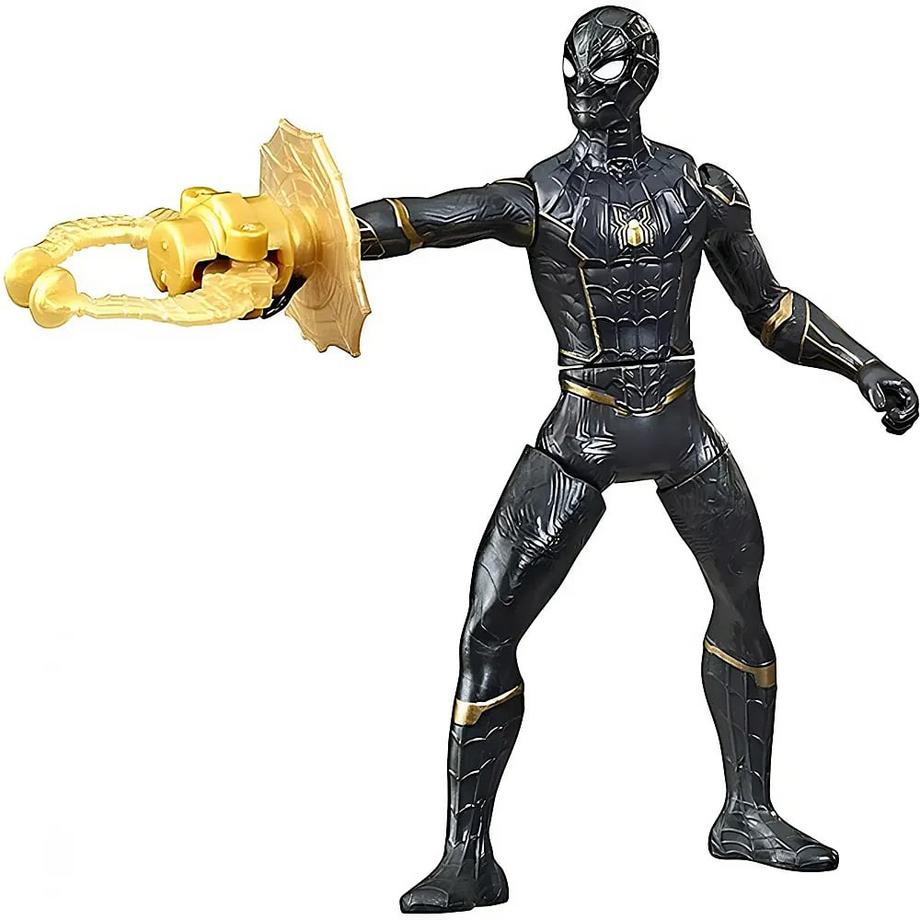 Spiderman Web Spin Spiderman Schwarz (15cm)