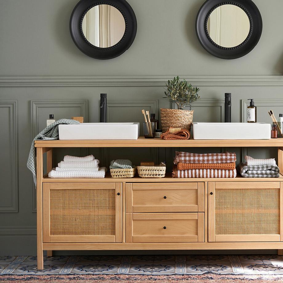 La Redoute Intérieurs Serviette coton nid d'abeille Tifli  