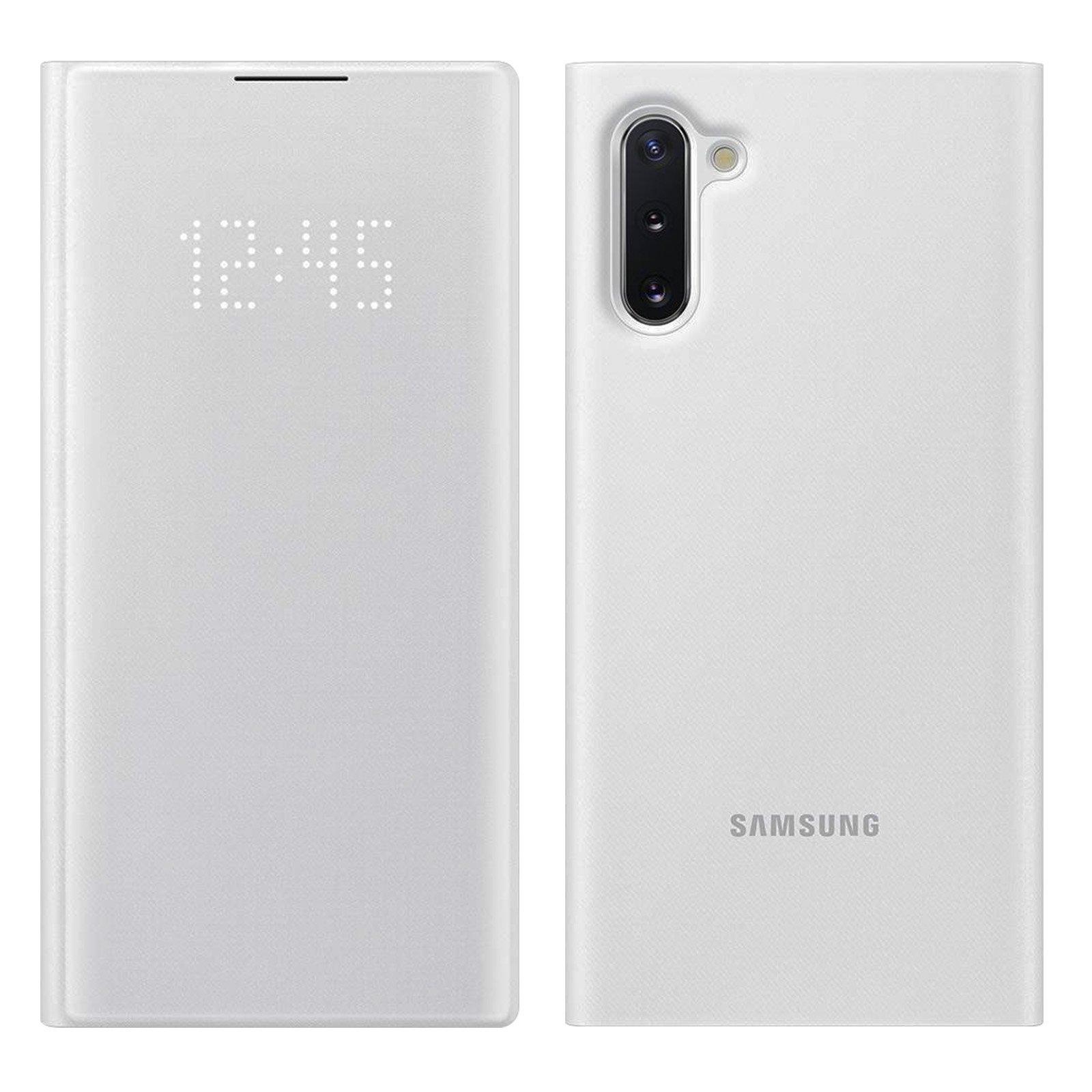 Image of LED View Cover Galaxy Note 10 Weiß