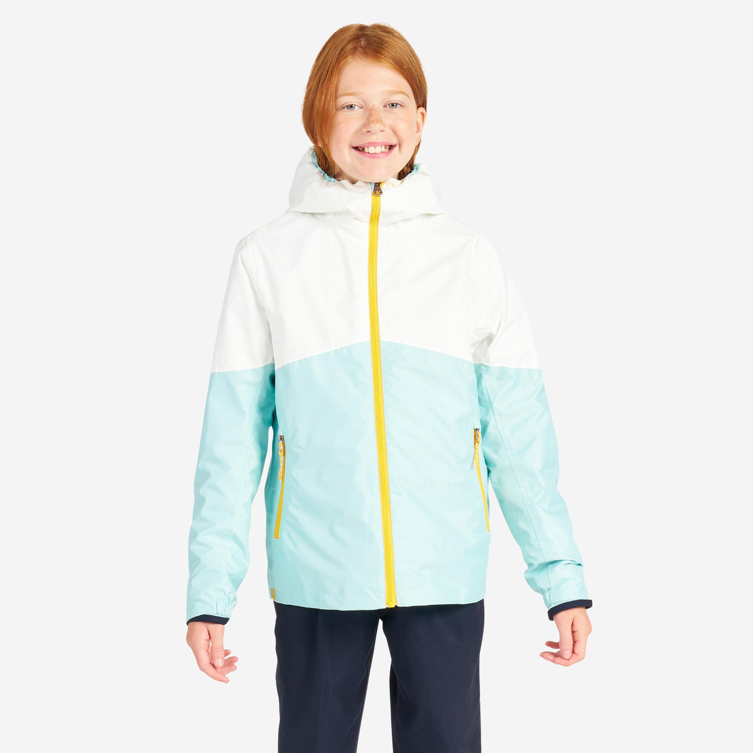 Image of Jacke - Sailing 100 Unisex Schneeweiss 7-8A