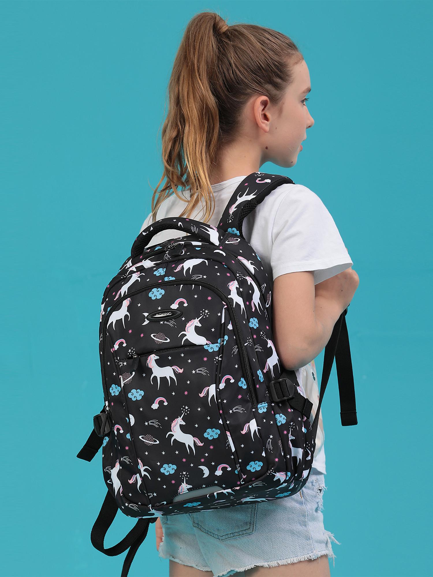 Aoking Rucksack mit Katzenprint  