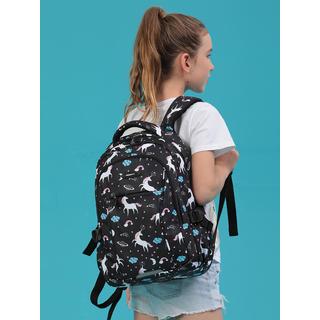 Aoking Rucksack mit Katzenprint  