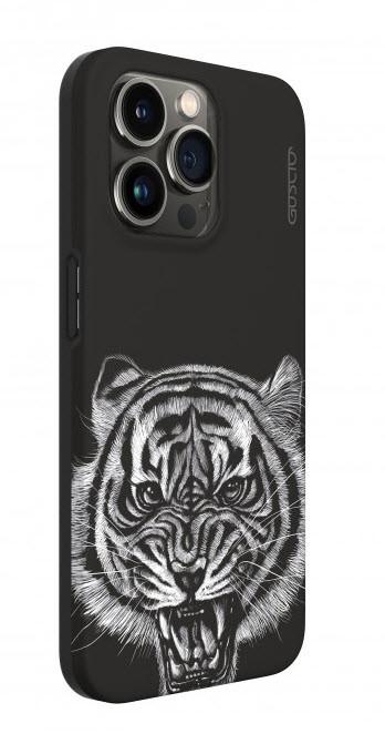 GUSCIO  iPhone 13 Pro - Cover GUSCIO Black Tiger 