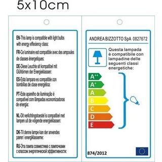 mutoni Lampada a sospensione Straight E27 nera  