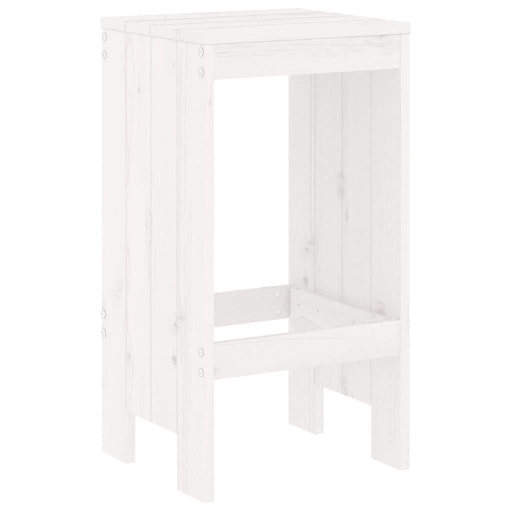 VidaXL Tabouret de bar bois de pin  