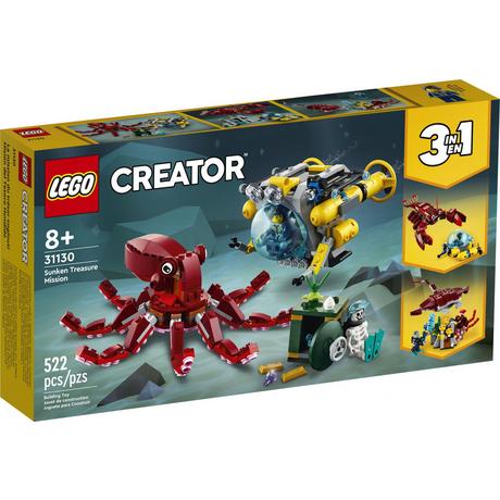 LEGO®  Creator Schatzsuche am Meeresgrund (31130) 