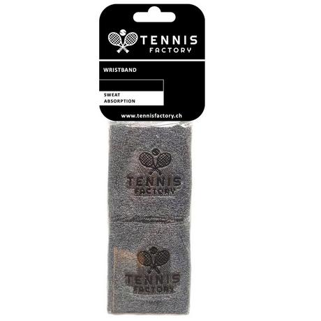 Tennis Factory  8x8 Schweissband Grau 