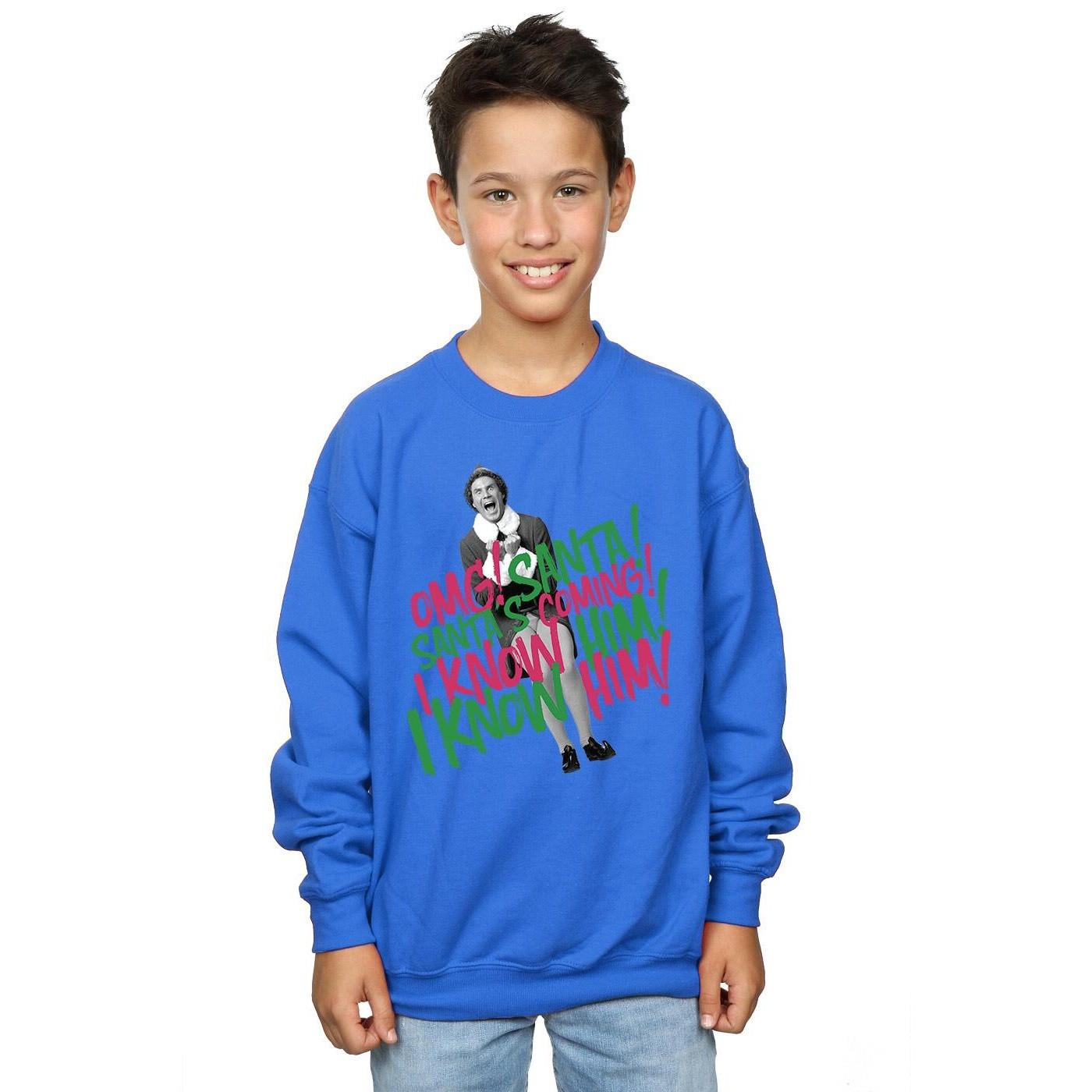 Elf  Santa's Coming Sweatshirt 