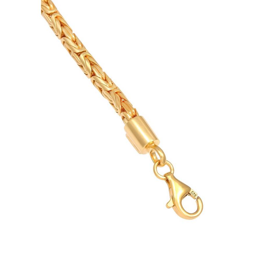 Kuzzoi  Armband Basic Männer Königskette Robust Massiv 