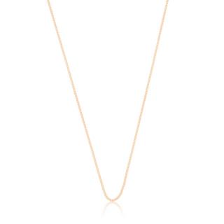 MUAU Schmuck  Collier Rundanker Rotgold 750, 1.3mm, 38cm 