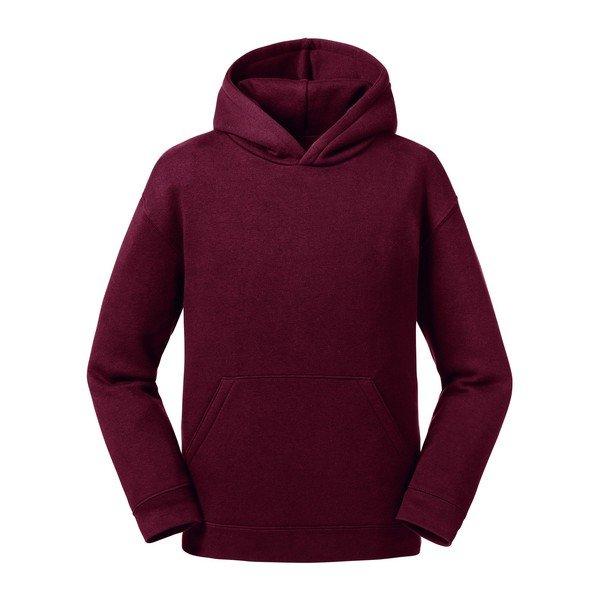Image of Authentic Sweatshirt Mit Kapuze Mädchen Weinrot 140