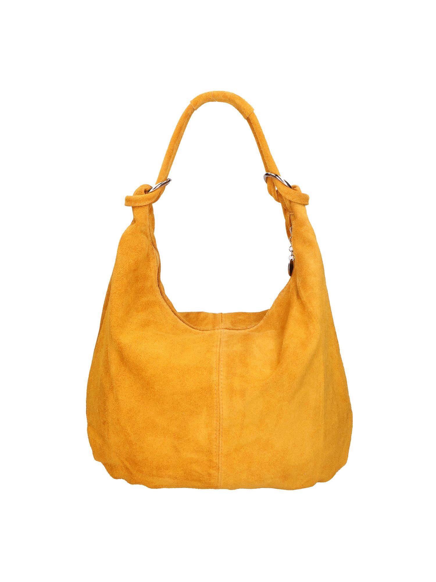 Image of Schultertasche Damen Gelbgold ONE SIZE