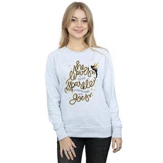 Disney Tinkerbell She Leaves A Little Sparkle Sweatshirt  