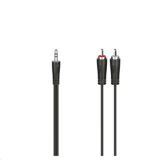 hama  Hama 00200721 cavo audio 5 m 3.5mm 2 x RCA Nero 