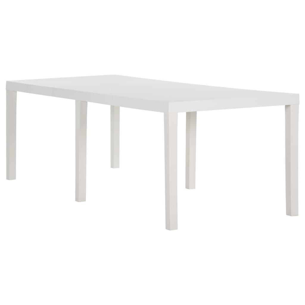 VidaXL Table de jardin polypropylène  