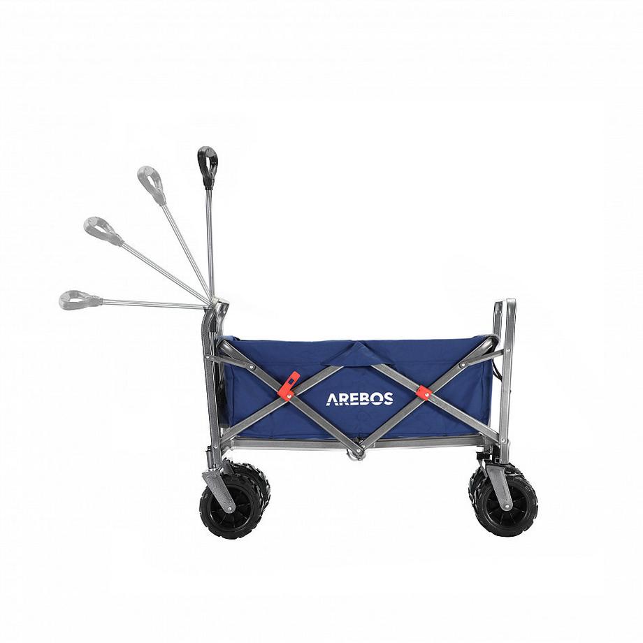 Arebos  Chariot à main | Chariot de transport | Jusqu'à 100 kg | Pliable 