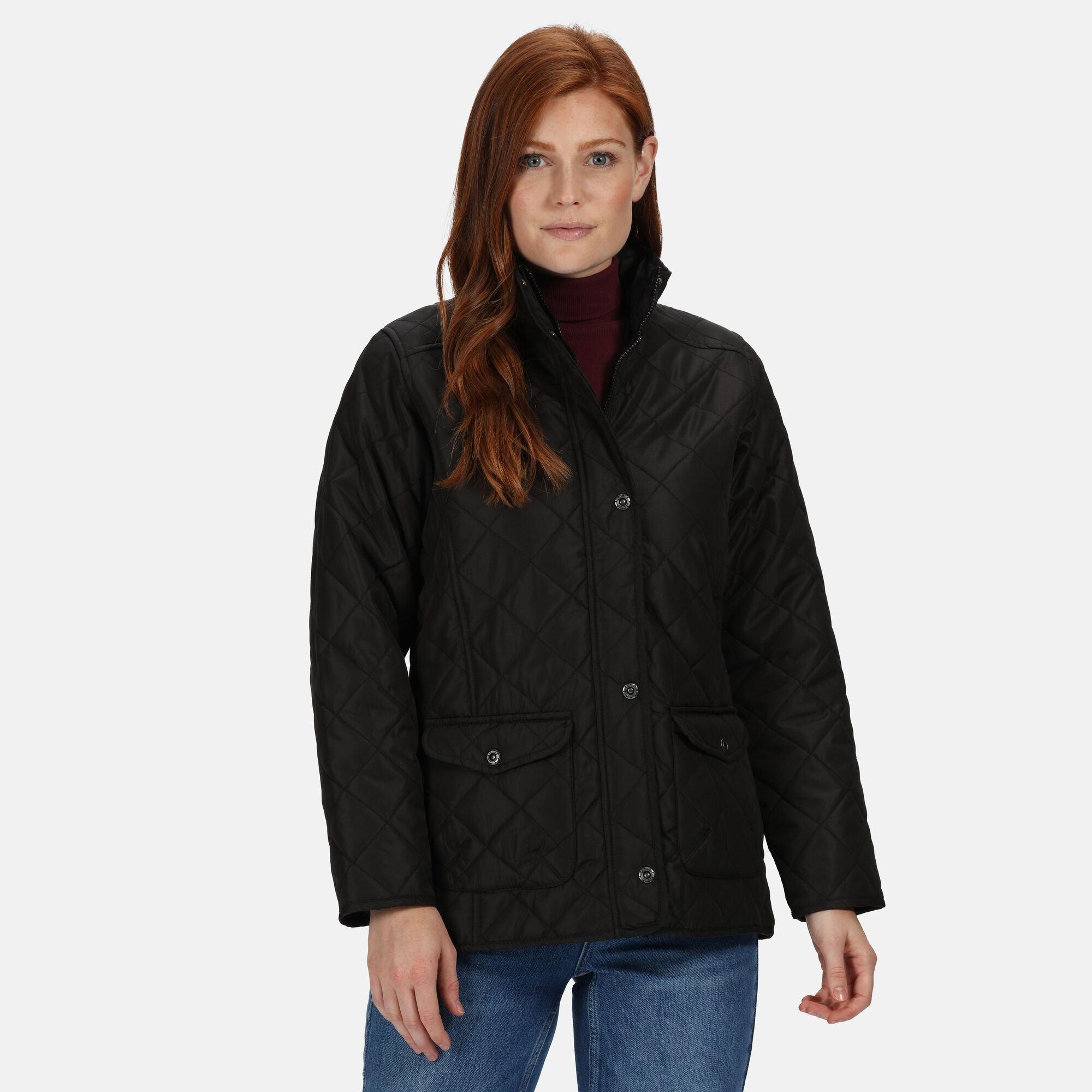 Image of Steppjacke Tarah Damen Schwarz 44