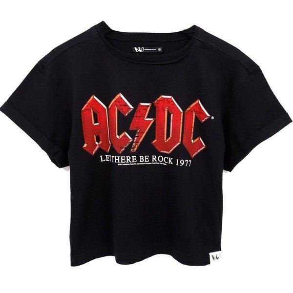 Image of Acdc Let There Be Rock Tshirt Damen Schwarz L